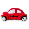 Red Personalised Car Plush Toy